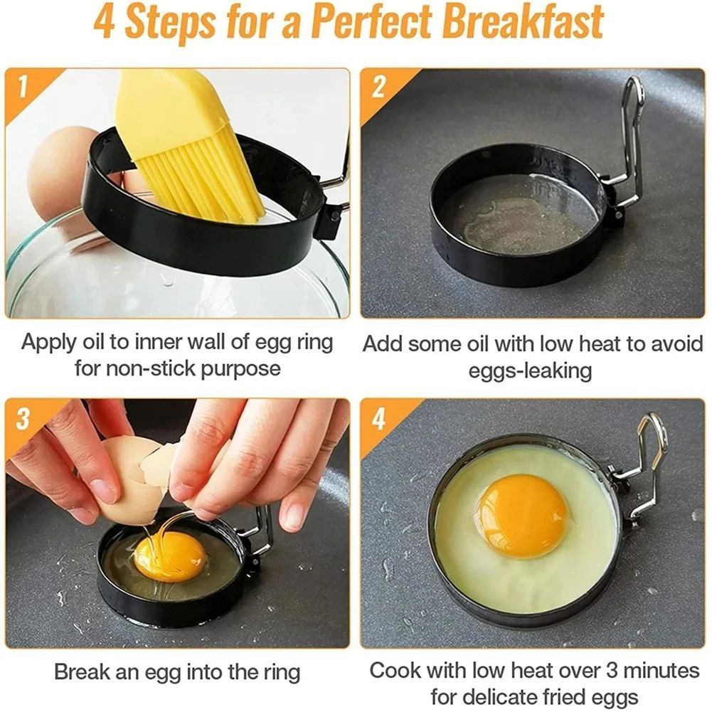 UFO STYLE Metal Fried Egg