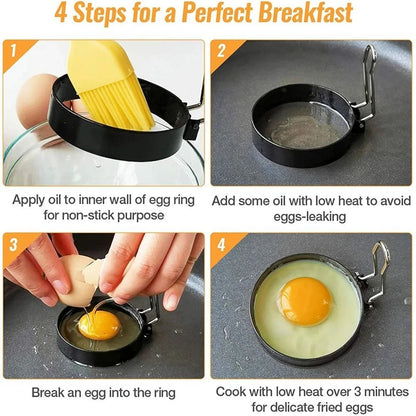 UFO STYLE Metal Fried Egg
